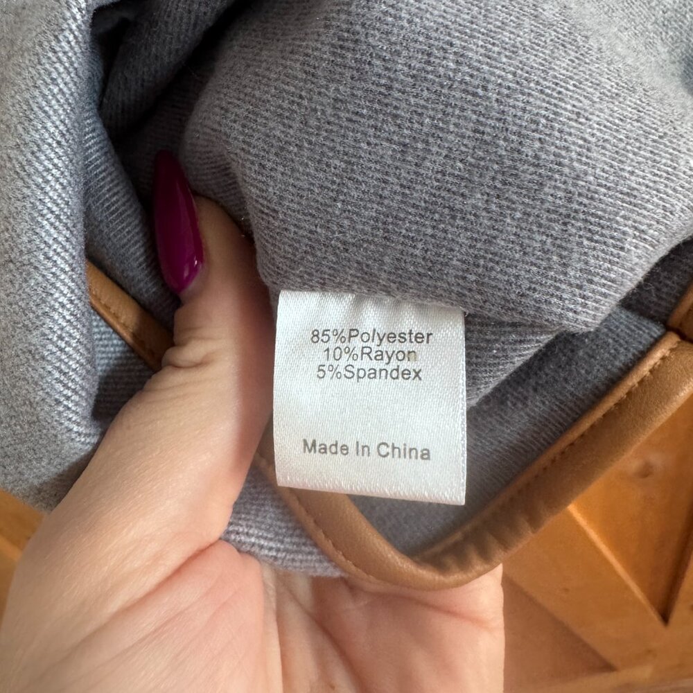 Fun poncho for layering, OS - Picture 4 of 4